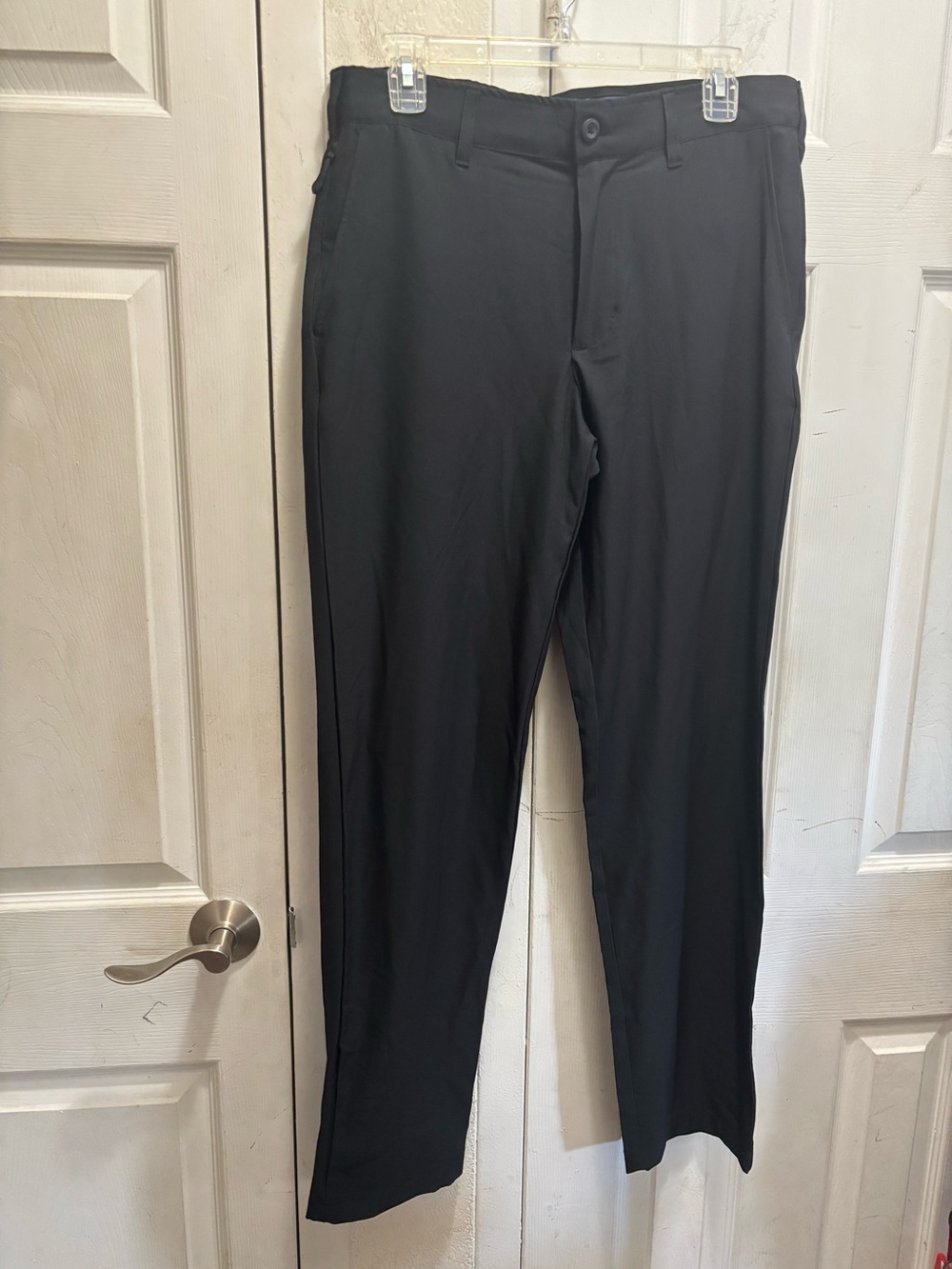 Birdie BoundMen's Classic Black Dress Pants